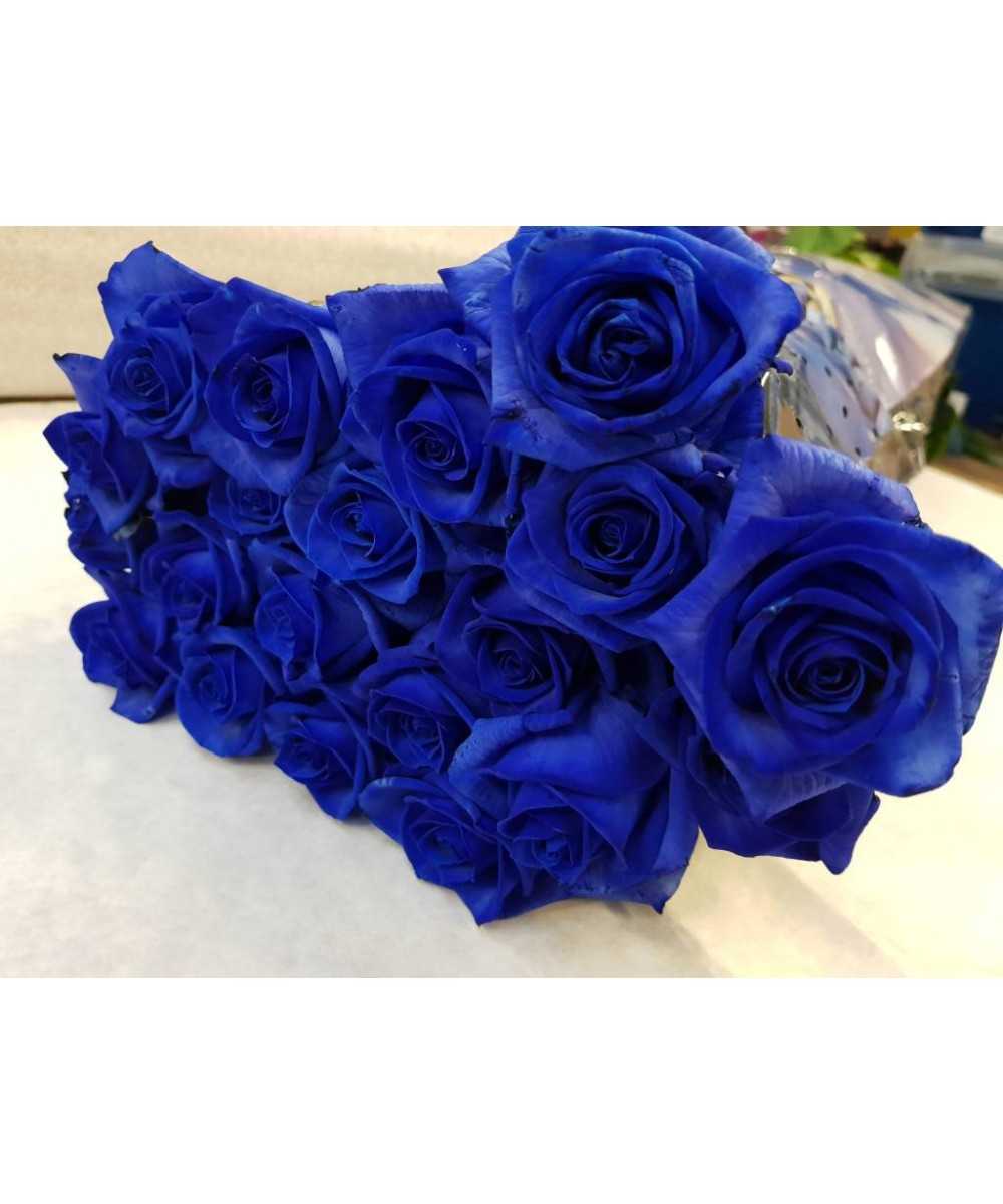 Vendela - Blauwe rozen - 100 stuks