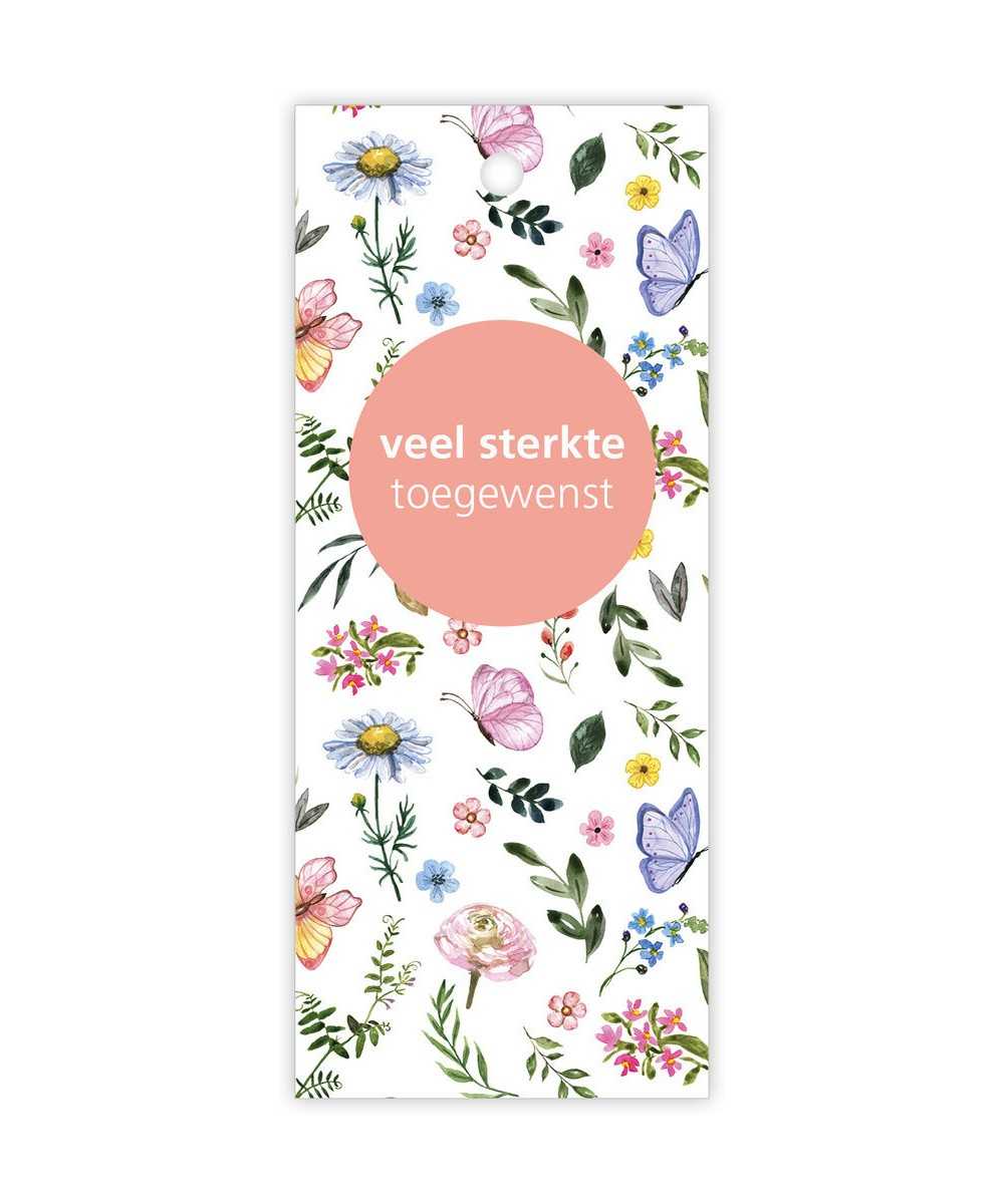 Kaartje "Butterfly" veel sterkte