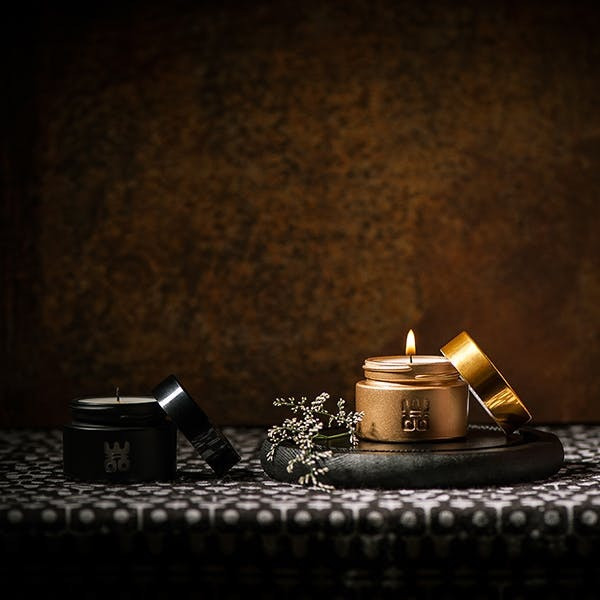 WOO travel Candle Gold