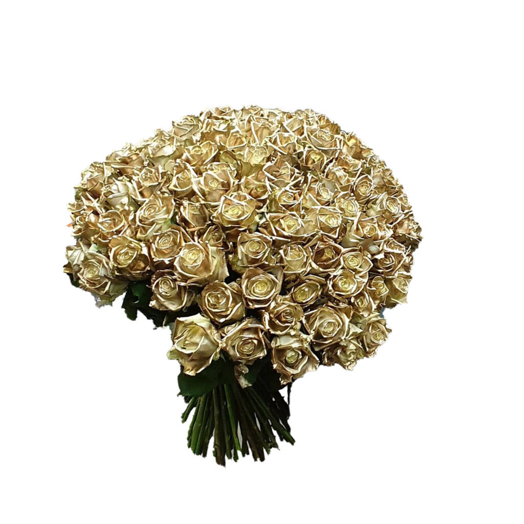 White Naomi - Gold paint