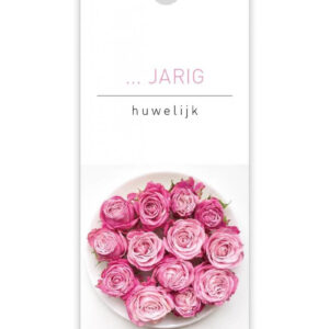 kaartje ..... jarig huwelijk