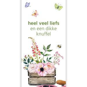 Kaartje "Butterfly" Heel veel liefs