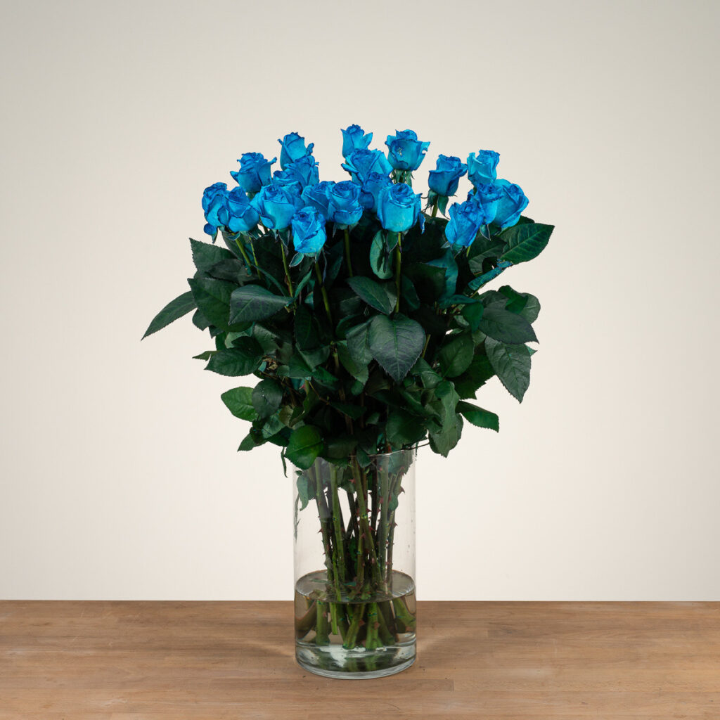 Vendela - Licht blauwe rozen - 24 stuks