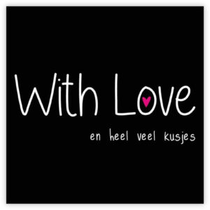 Kaartje Cat "With Love"