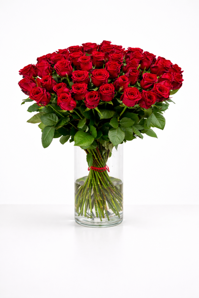 Red Naomi! - Red roses - 50 pieces REGULAR