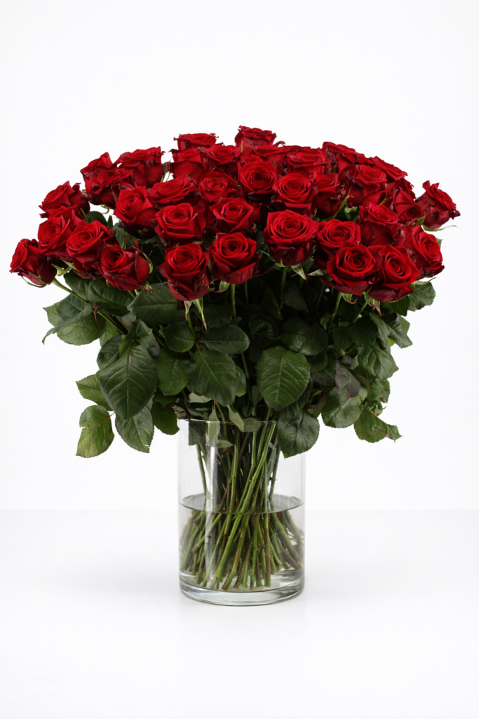 Red Naomi! - Red roses - 60 pieces REGULAR