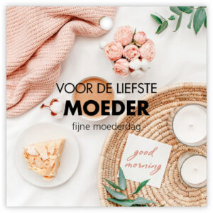 Moederdag kaartje "voor de liefste MOEDER"