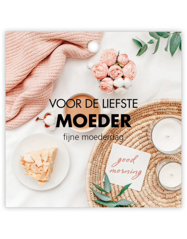 Moederdag kaartje "voor de liefste MOEDER"