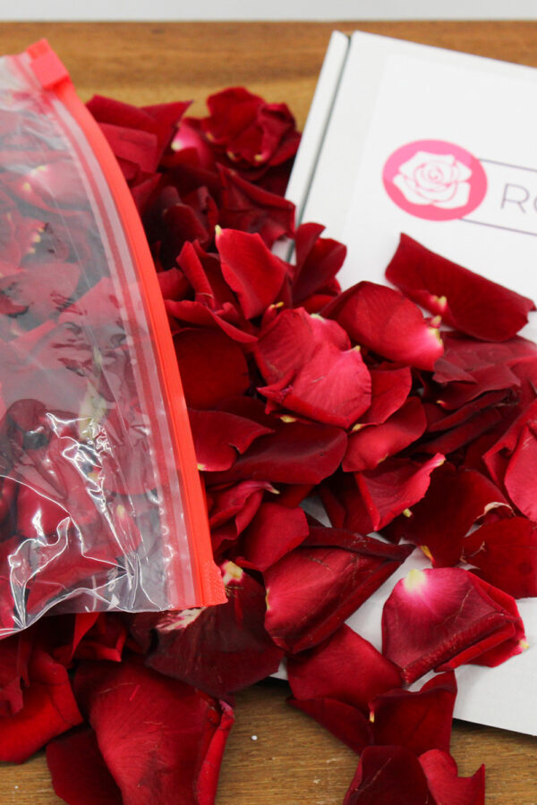 Rozenblaadjes rood