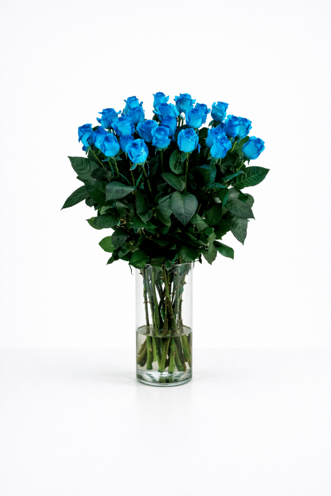 Vendela - Licht blauwe rozen - 24 stuks