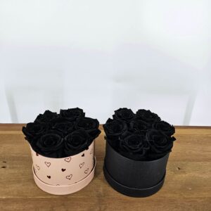 Rozenbox klein - zwart