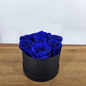 Rozenbox klein - blauw