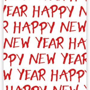 Kerstkaartje Happy New Year