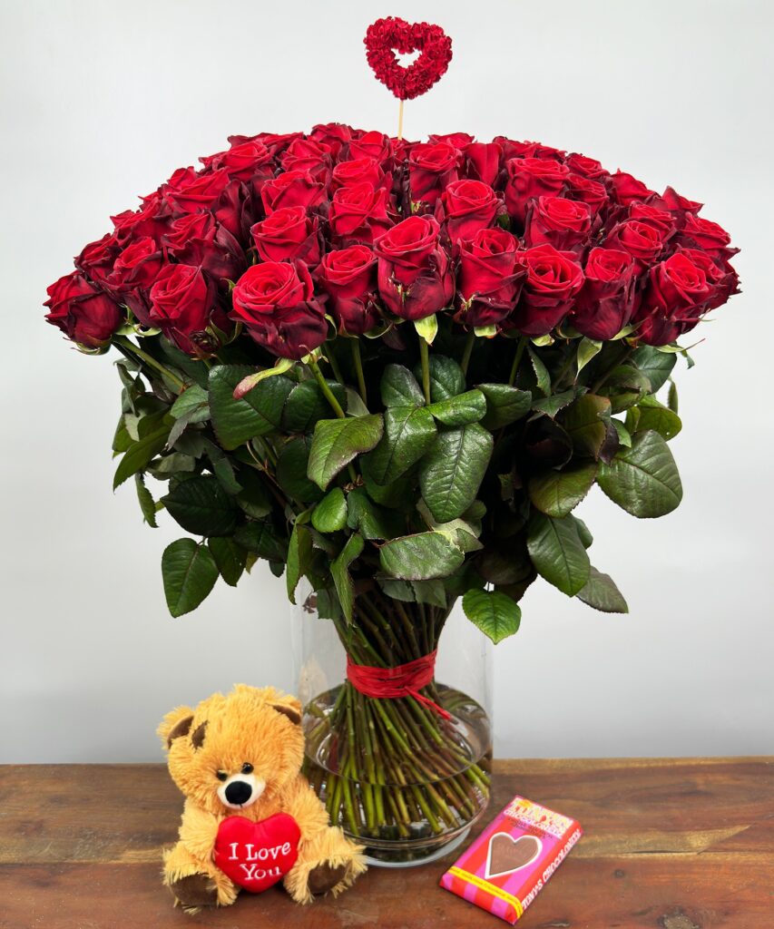 100 Red Naomi - Tony's - Love Bear