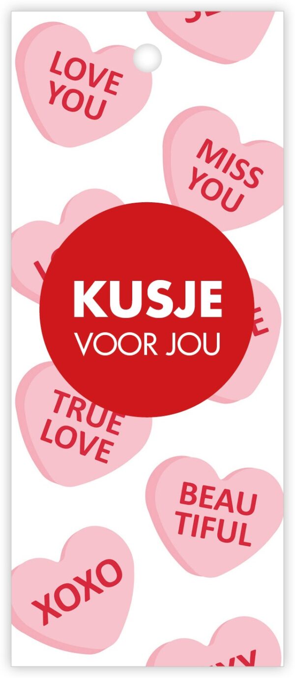 Kaartje Kusje Valentijn
