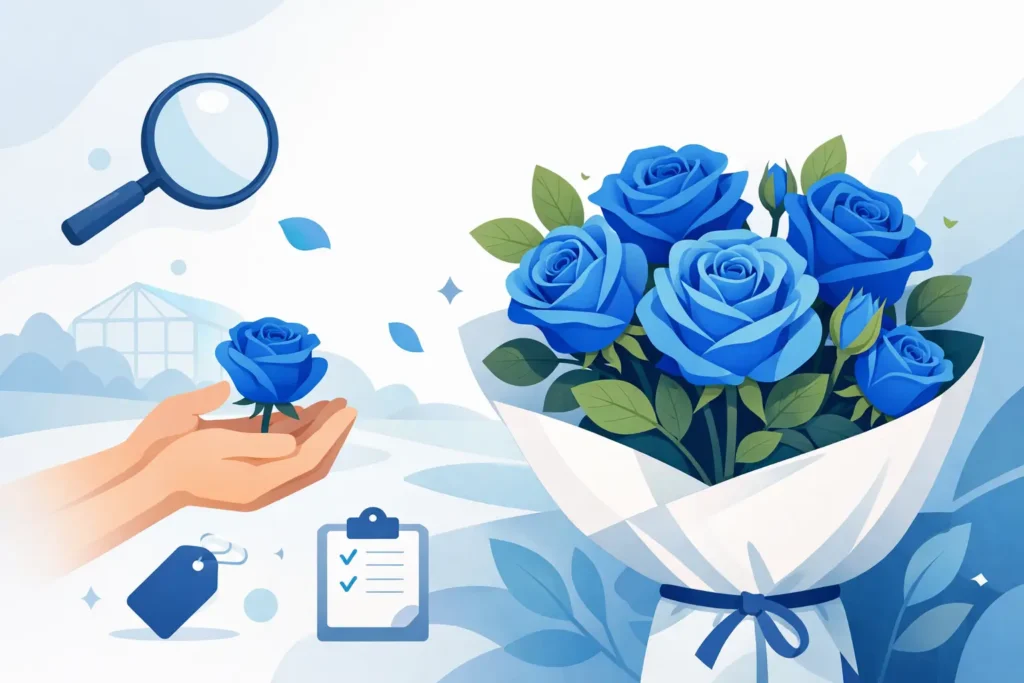 Blauwe rozen kopen? Dit moet je weten
