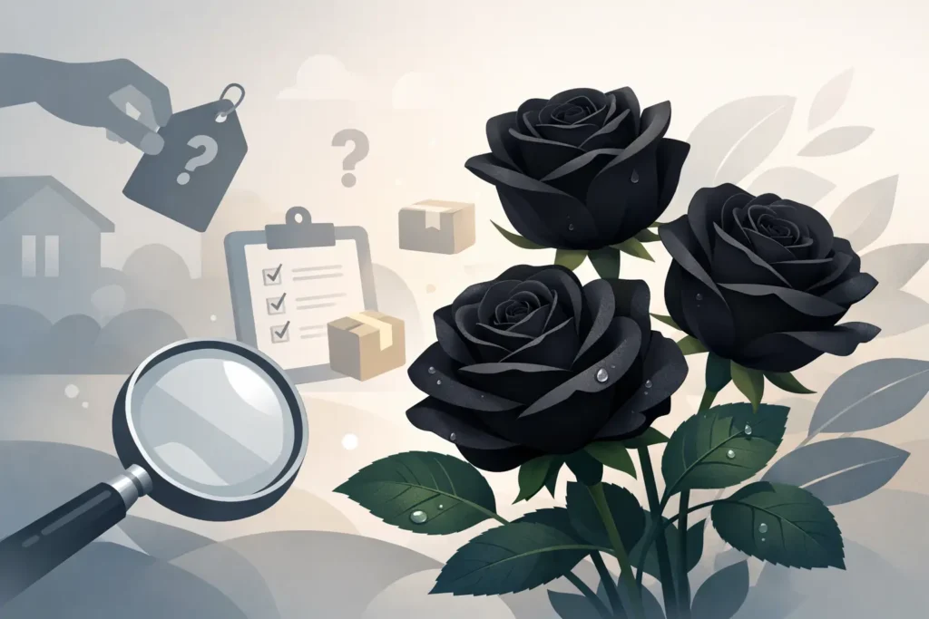 Zwarte rozen kopen? Dit moet je weten