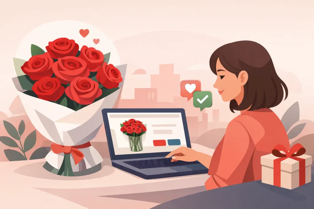 Rozen voor liefde bestellen zonder twijfel