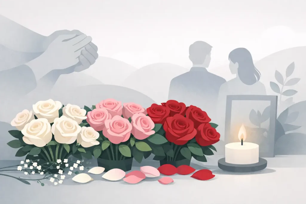 Welke rozen voor condoleance passen het best?