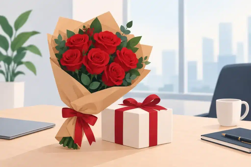 Gids voor rozen als relatiegeschenk voor bedrijven